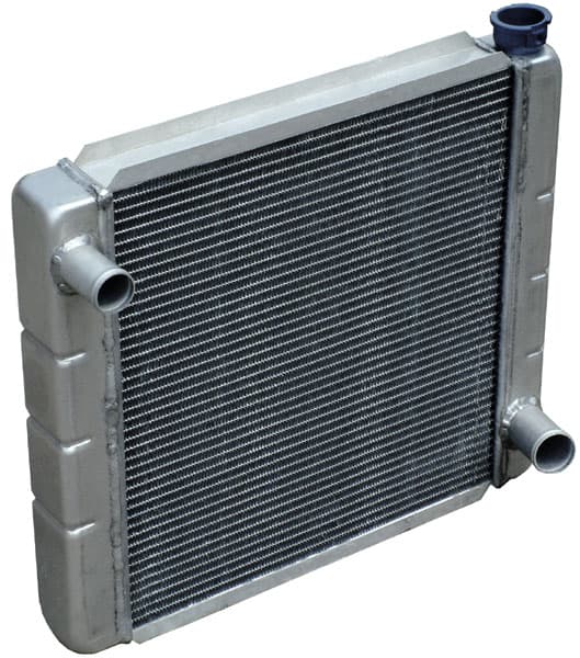 Modern automobile cooling radiator