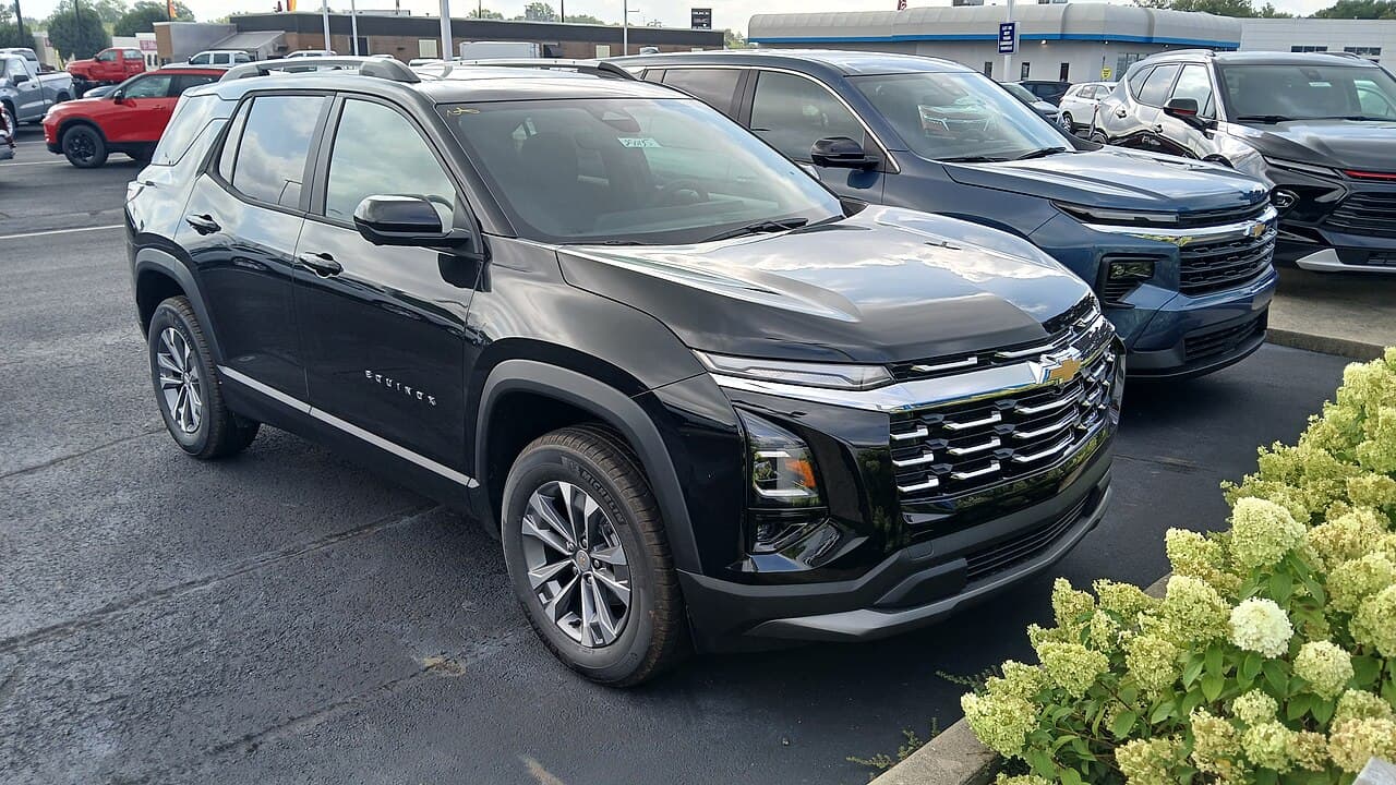 Chevrolet Equinox 2025, экстерьер