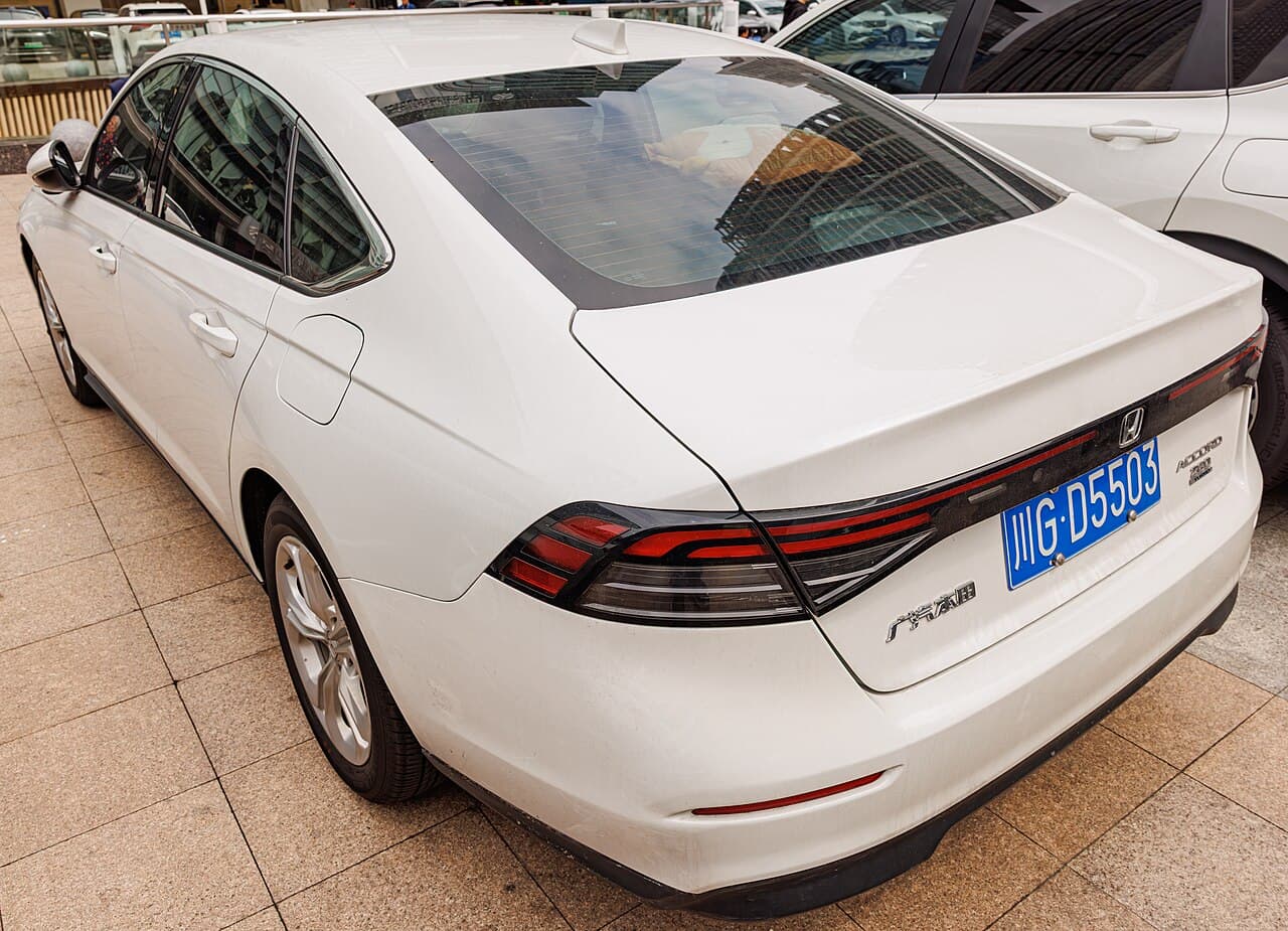 Honda Accord model reference