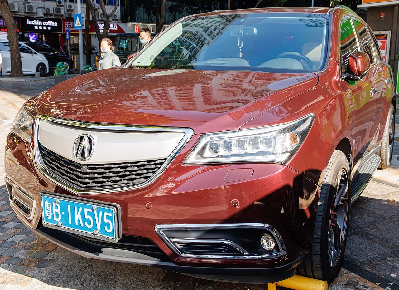 Acura MDX model reference