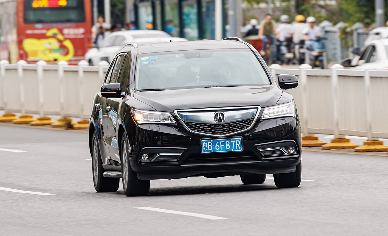 Acura MDX model reference